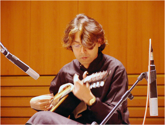 Performing at the Eurofestival Zupfmusik, Bamberg, Germany, May, 2006